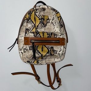Snake Skin Backpack 🎒